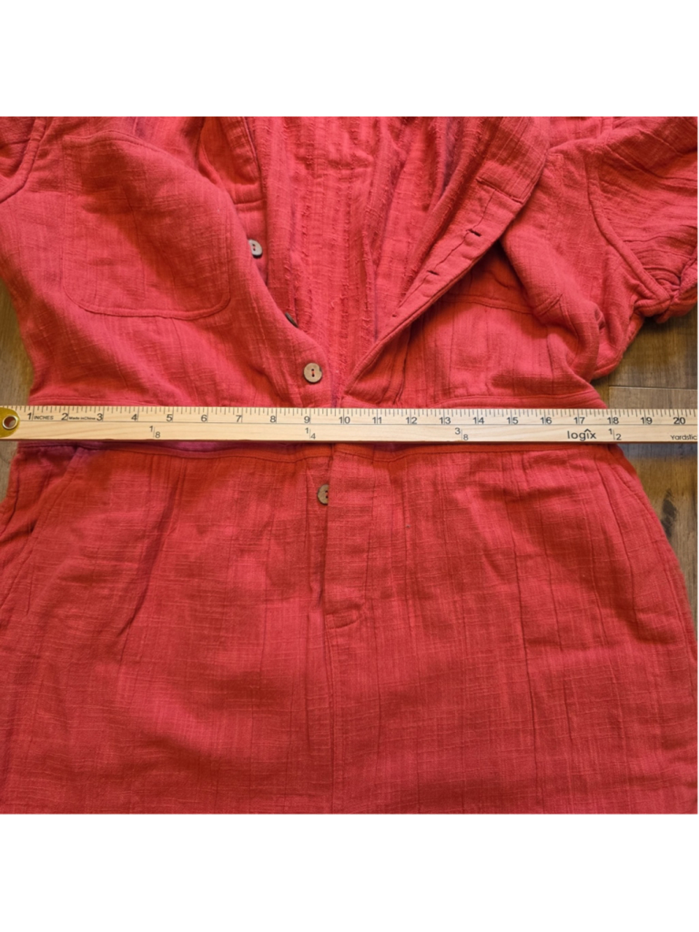 Free People Totally Crushin’ Jumpsuit Endless Summer One Piece Red/ Rouge Sz S - Picture 10 of 15